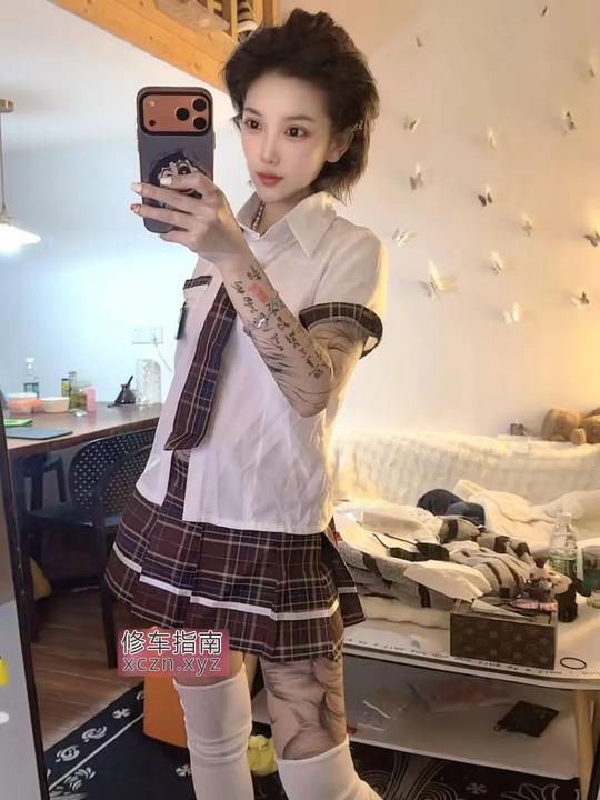 [江苏-苏州]短发纹身妹