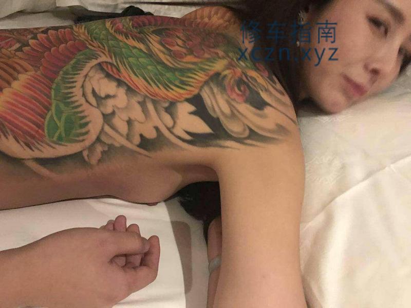 [河南-鹤壁]黎阳路纹身妹是美女有侧脸