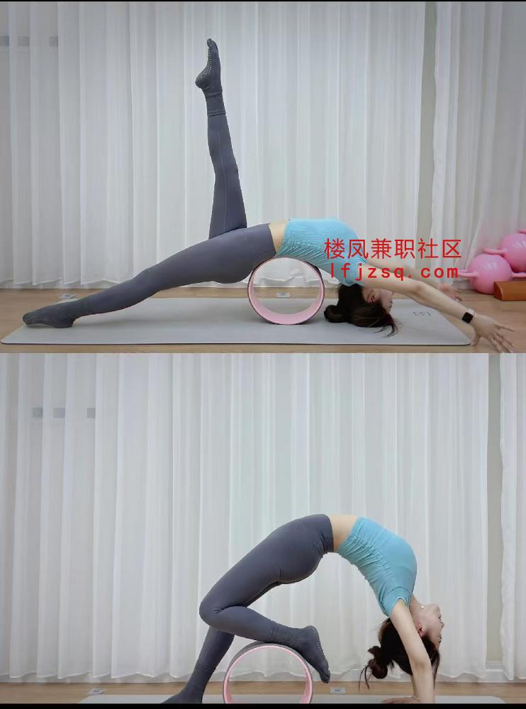 练舞蹈瑜伽纯欲大学生刚下海特别青春活力