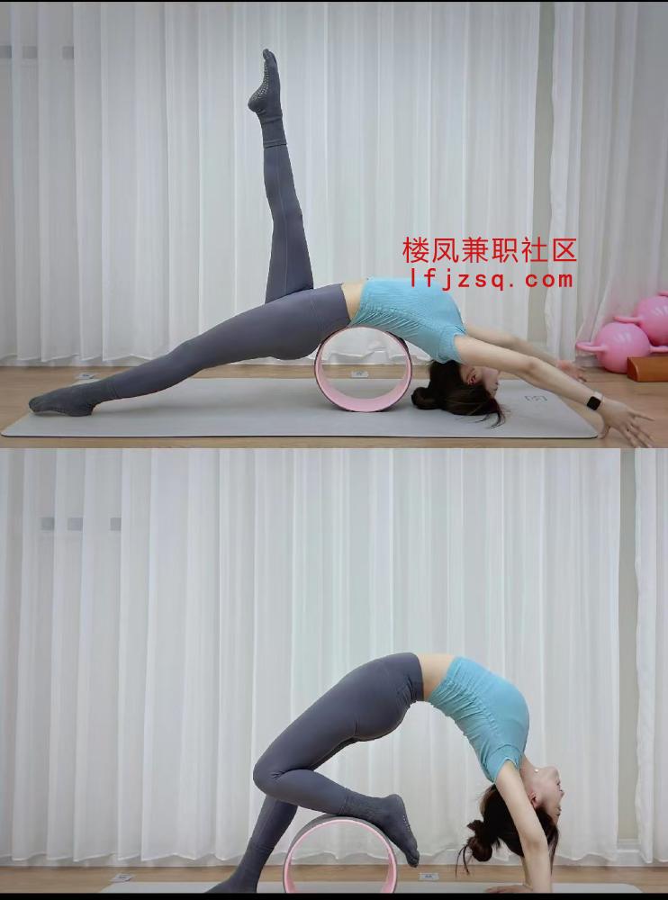 练瑜伽舞蹈纯欲学生刚下海不久真的很值得尝试一下